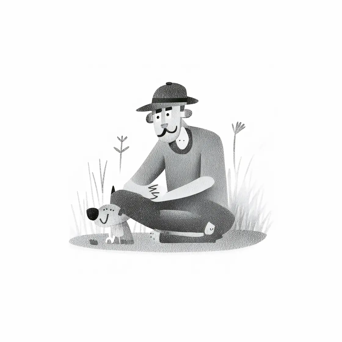 Example of image generated by the "Graphite creature" model