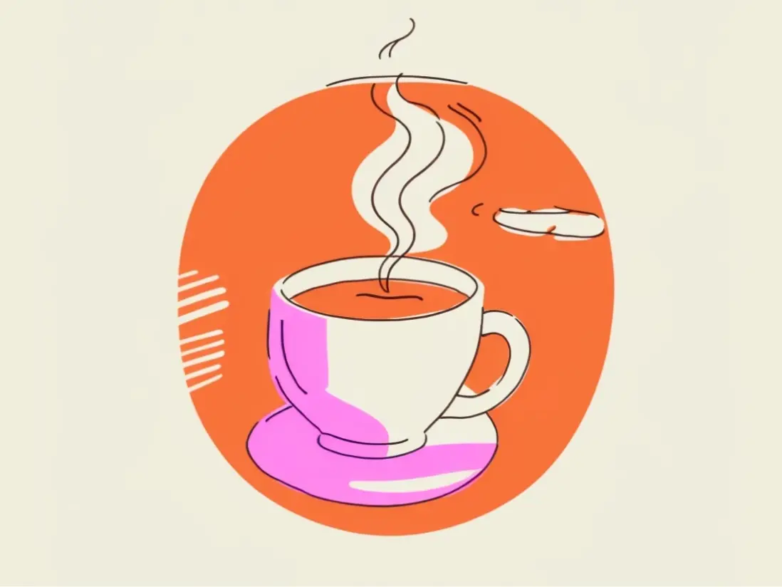 Example of image generated by the "Orange world" model