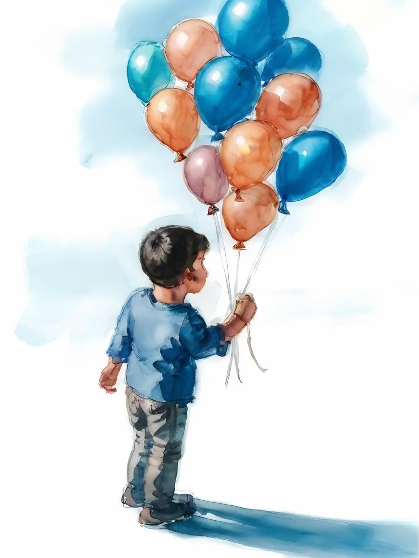 Example of image generated by the "Realistic watercolour" model