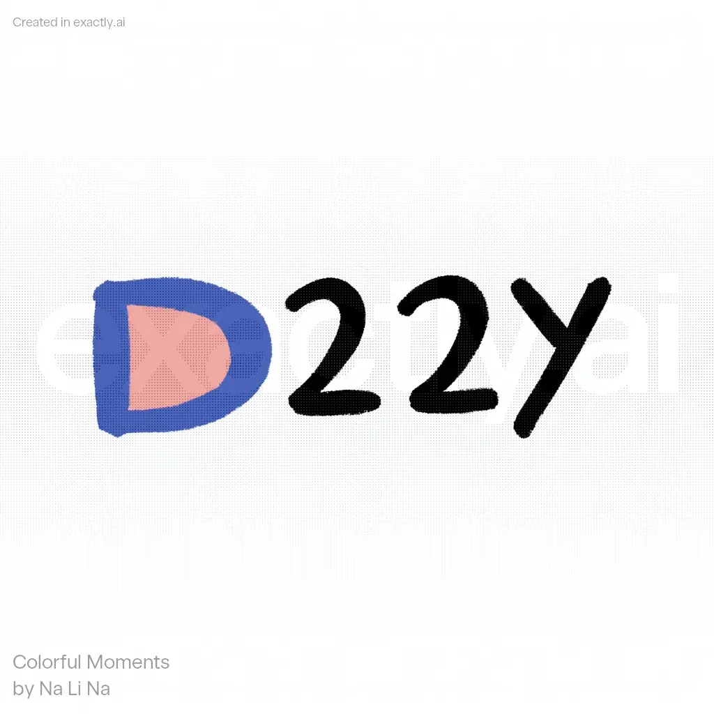 "D2Y Logo" created with Colorful Moments by Na Li Na