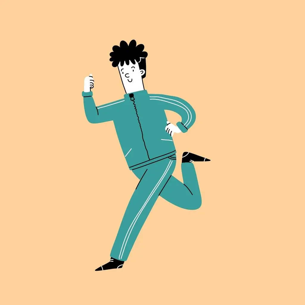 Image from the training dataset for the "Playful Minimalism" model