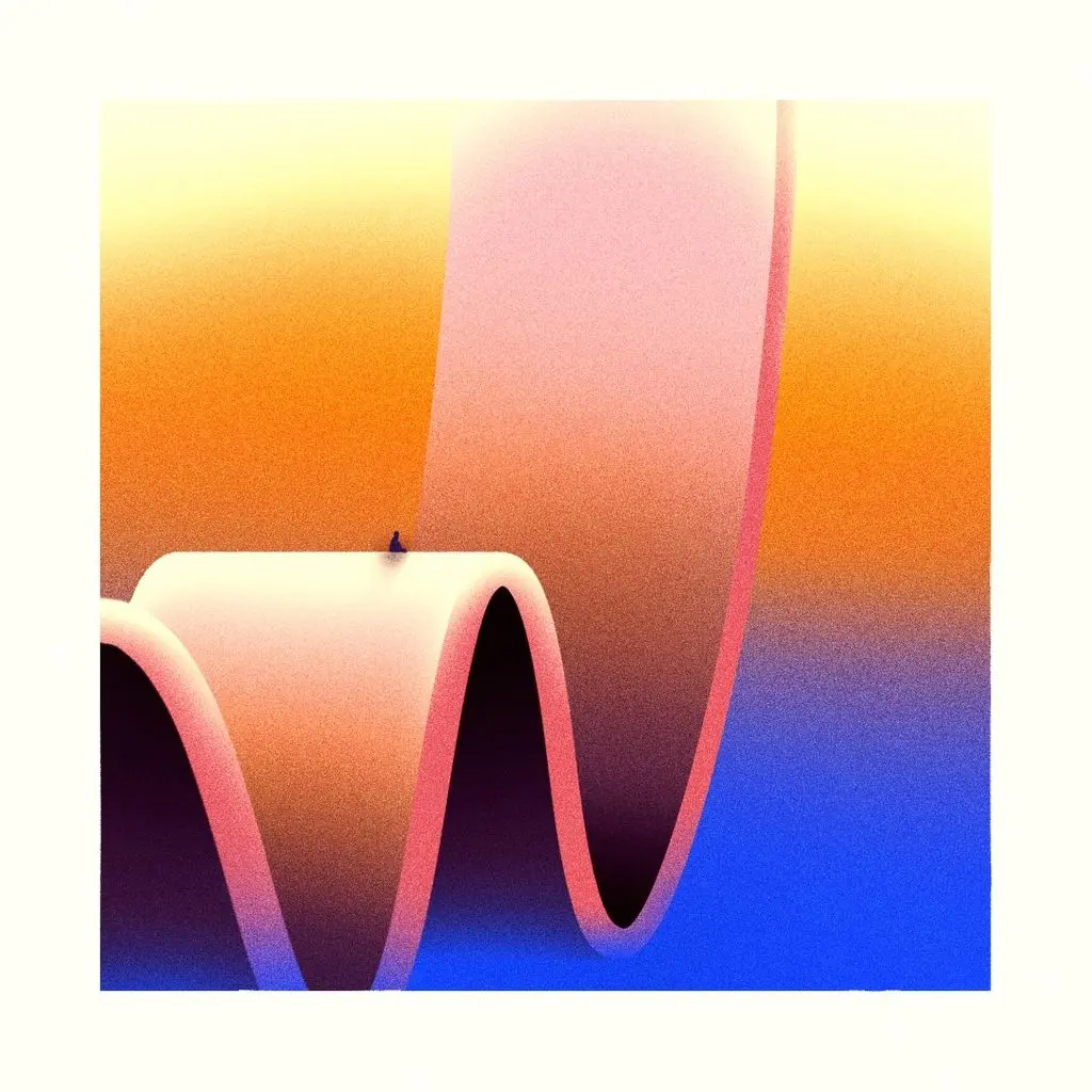 Image from the training dataset for the "Surrealscapes" model