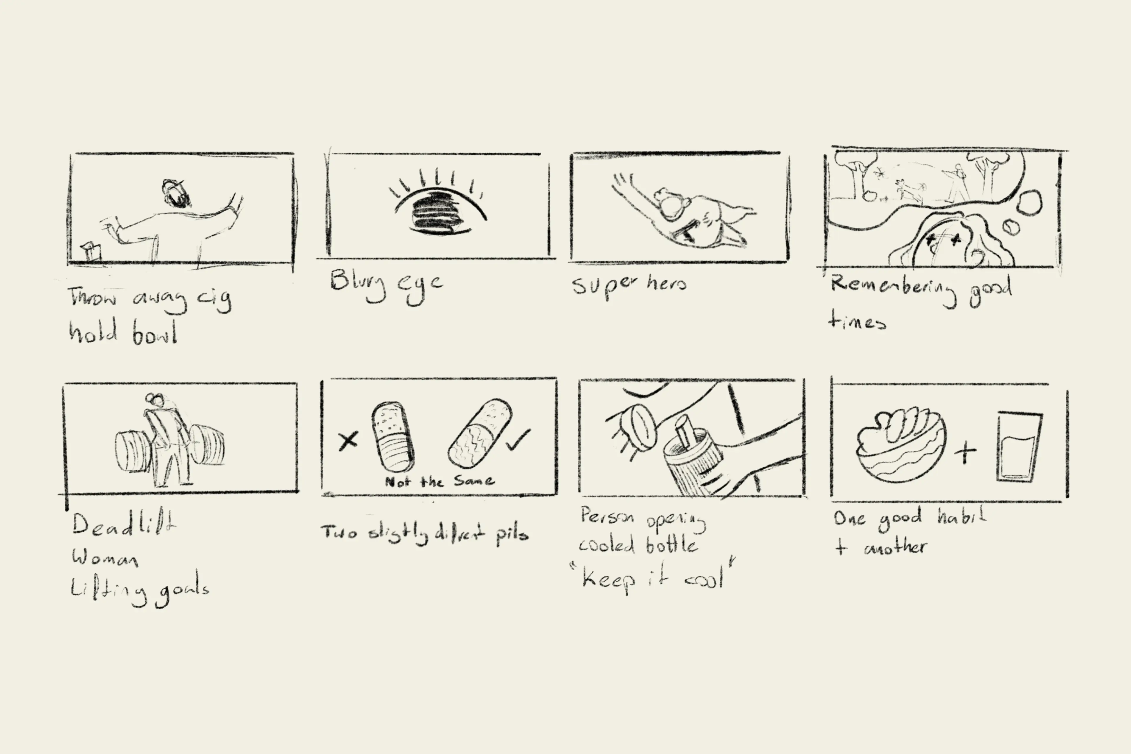 Illustrations at rough sketch stage, Dominik Korolczuk