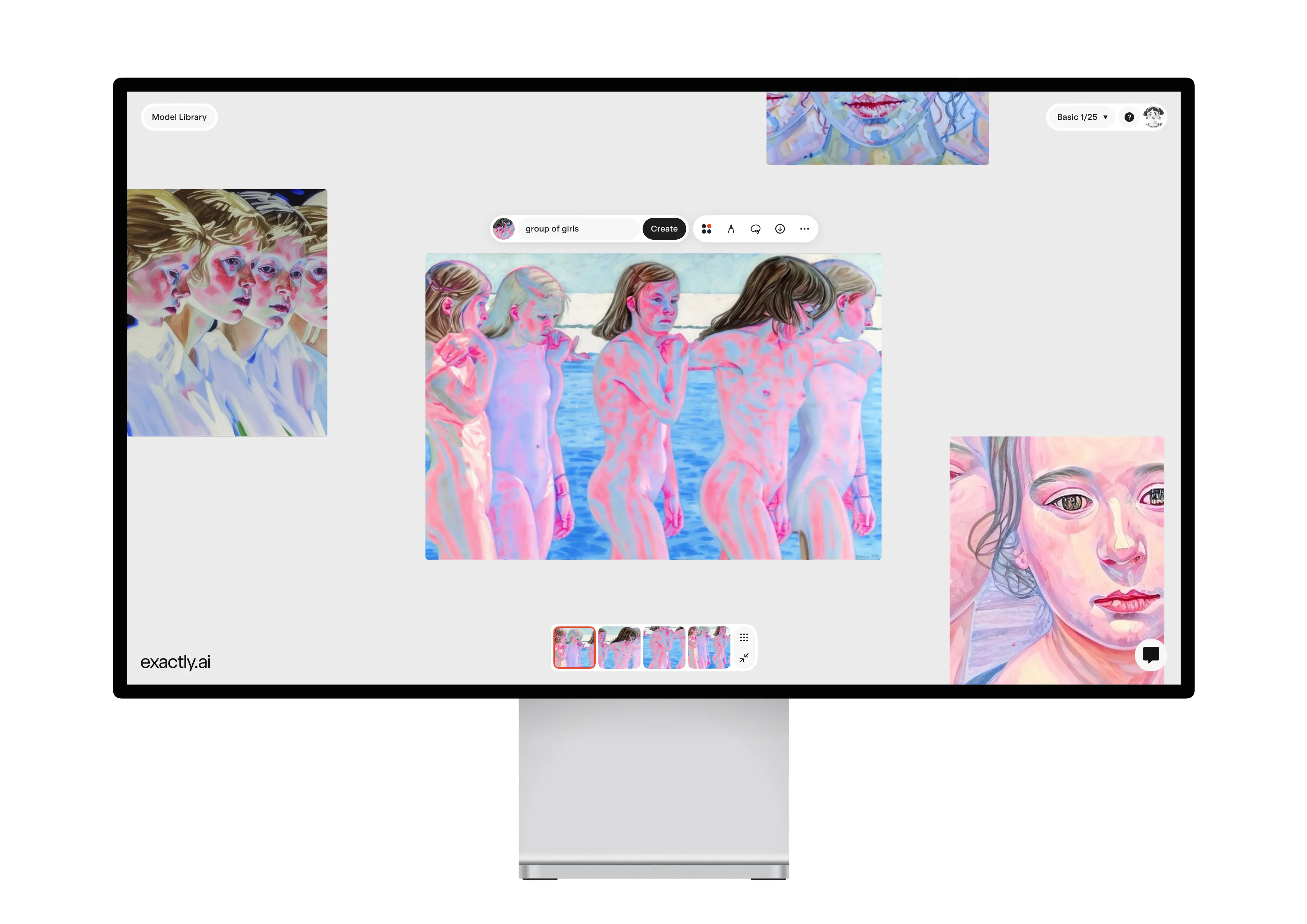 Katya Scheglova is using exactly.ai in her ideation process